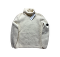 CP COMPANY WHITE TURTLENECK KNIT