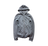 BURBERRY GREY REVERSIBLE ZIP UP HOODIE