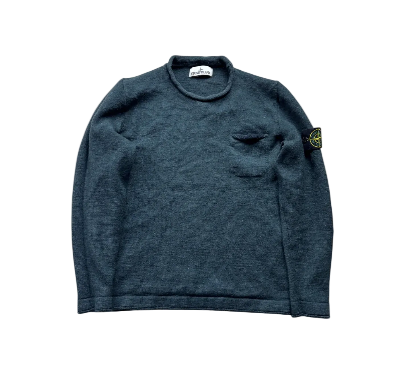 STONE ISLAND GREEN KNIT