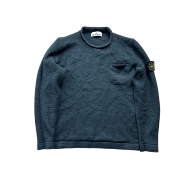 STONE ISLAND GREEN KNIT
