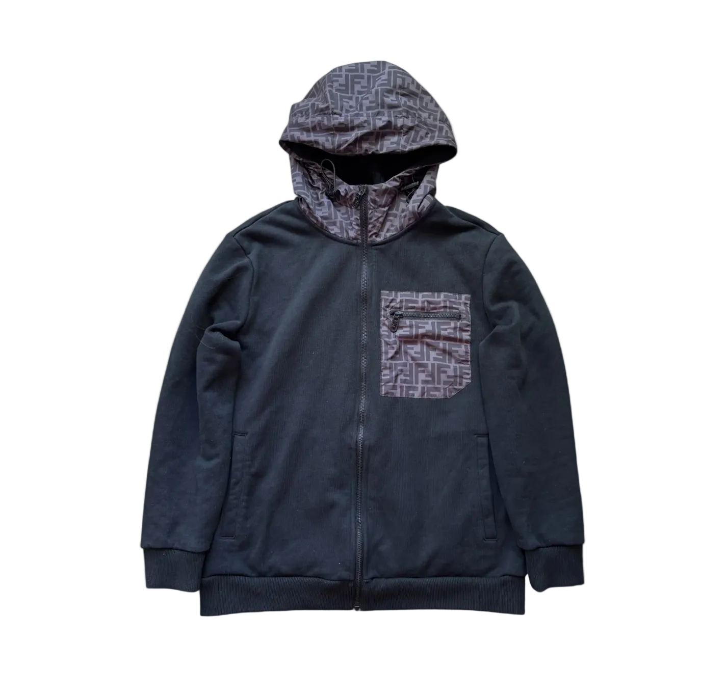 FENDI ZIP UP HOODIE