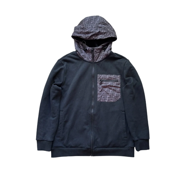 FENDI ZIP UP HOODIE