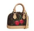 LOUIS VUITTON Monogram Cherry Nano Alma
