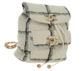 CHANEL Rucksack Tweed