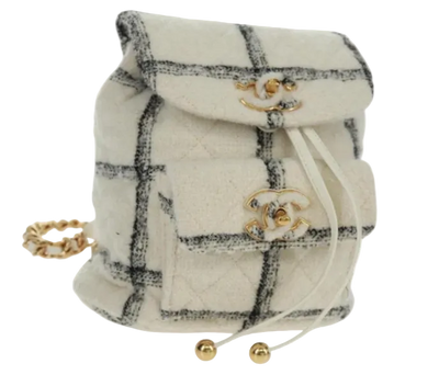 CHANEL Rucksack Tweed