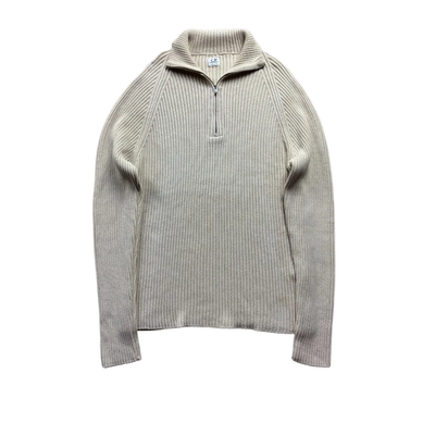 CP COMPANY HALF ZIP UP KNIT