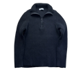 STONE ISLAND HALF ZIP UP KNIT