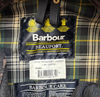 BARBOUR WAXED COAT