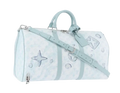 LOUIS VUITTON Monogram Aqua Garden Keepall Bandouliere 50