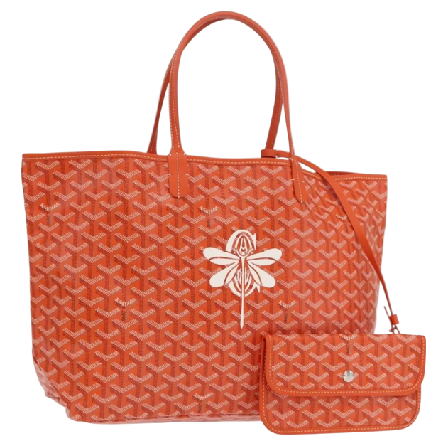 GOYARD Herringbone Saint Louis PM Tote Bag