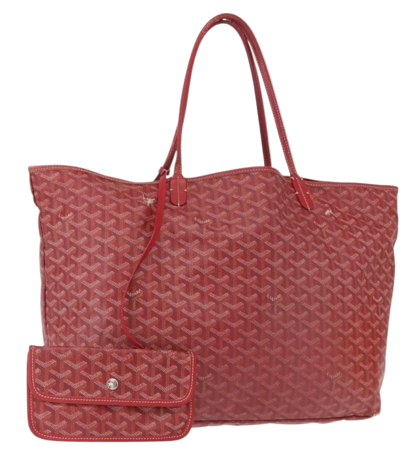 GOYARD Herringbone Saint Louis GM Tote Bag