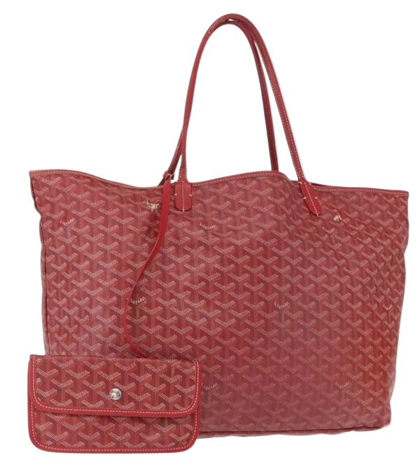 GOYARD Herringbone Saint Louis GM Tote Bag