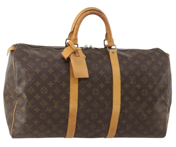 LOUIS VUITTON Monogram Keepall 50 Boston
