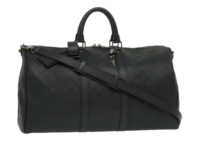 LOUIS VUITTON Damier Infini Keepall Bandouliere 45 Boston
