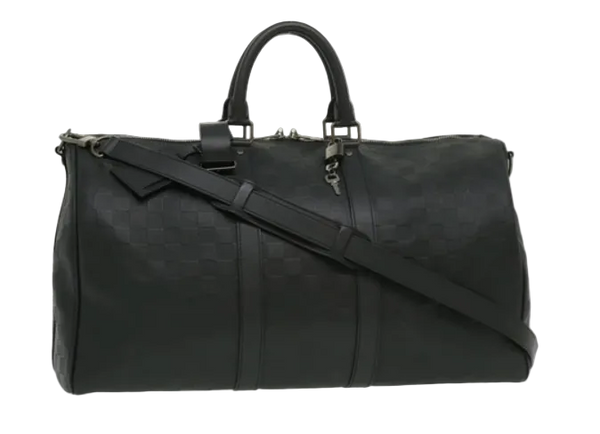 LOUIS VUITTON Damier Infini Keepall Bandouliere 45 Boston