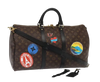 LOUIS VUITTON Monogram My LV Sticker Keepall Bandouliere 50