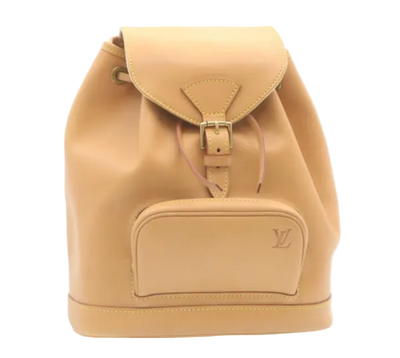 LOUIS VUITTON Nomad leather Montsouris MM Backpack SPO