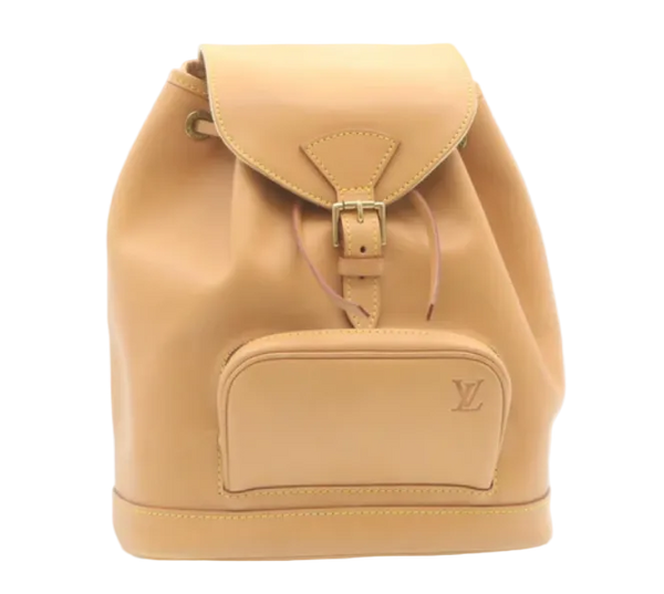 LOUIS VUITTON Nomad leather Montsouris MM Backpack SPO