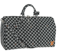 LOUIS VUITTON Damier Distorted Keepall Bandouliere
