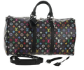 LOUIS VUITTON Multicolor LV×TM Keepall Bandouliere