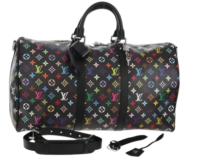LOUIS VUITTON Multicolor LV×TM Keepall Bandouliere
