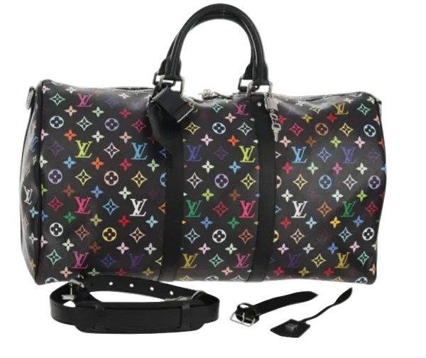 LOUIS VUITTON Multicolor LV×TM Keepall Bandouliere