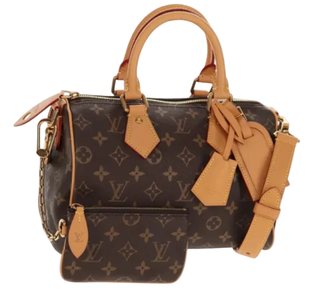 LOUIS VUITTON Monogram Speedy P9 Bandouliere 25