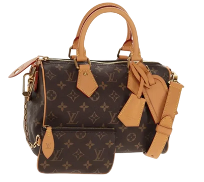 LOUIS VUITTON Monogram Speedy P9 Bandouliere 25