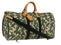 LOUIS VUITTON Camouflage Keepall Bandouliere 55