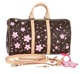 LOUIS VUITTON Cherry Blossom TM Keepall Bandouliere 45