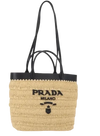 PRADA Tasche Strohleder 2way Tasche
