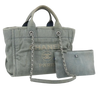 CHANEL Chain Deauville Tote Bag