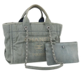 CHANEL Chain Deauville Tote Bag