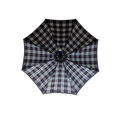 BURBERRY BLACK MONOGRAM UMBRELLA