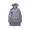 BURBERRY GREY ZIP UP HOODIE