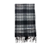 BURBERRY NOVACHECK CASHMERE SCARF BLACK