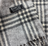 BURBERRY NOVACHECK CASHMERE SCARF LIGHT GREY