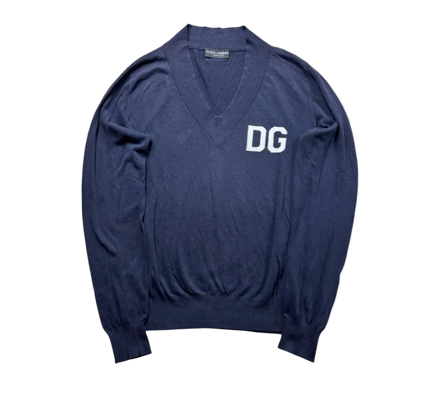 DOLCE & GABBANA NAVY KNIT