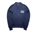 DOLCE & GABBANA NAVY KNIT