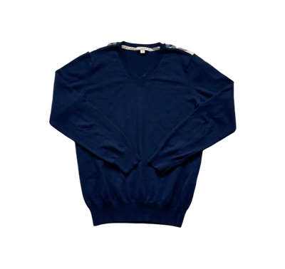 BURBERRY NAVY KNIT