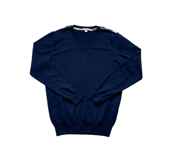 BURBERRY NAVY KNIT