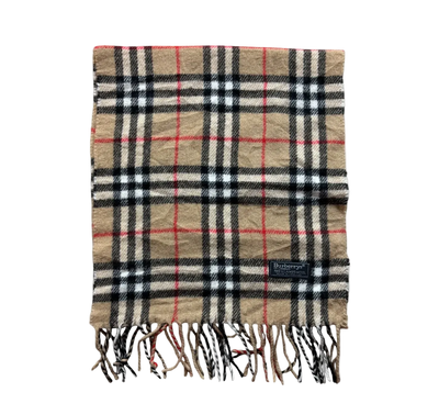 BURBERRY NOVACHECK SCARF BEIGE