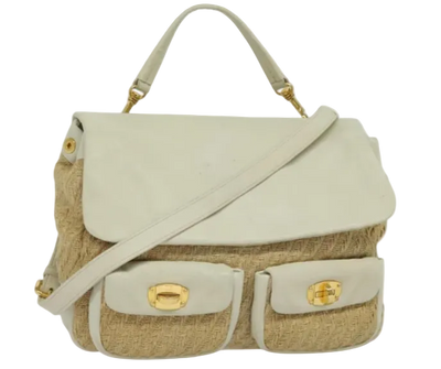 MIU MIU Tote Bag (Straw 2way)