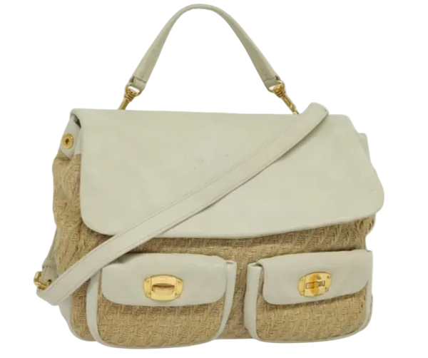 MIU MIU Tote Bag (Straw 2way)