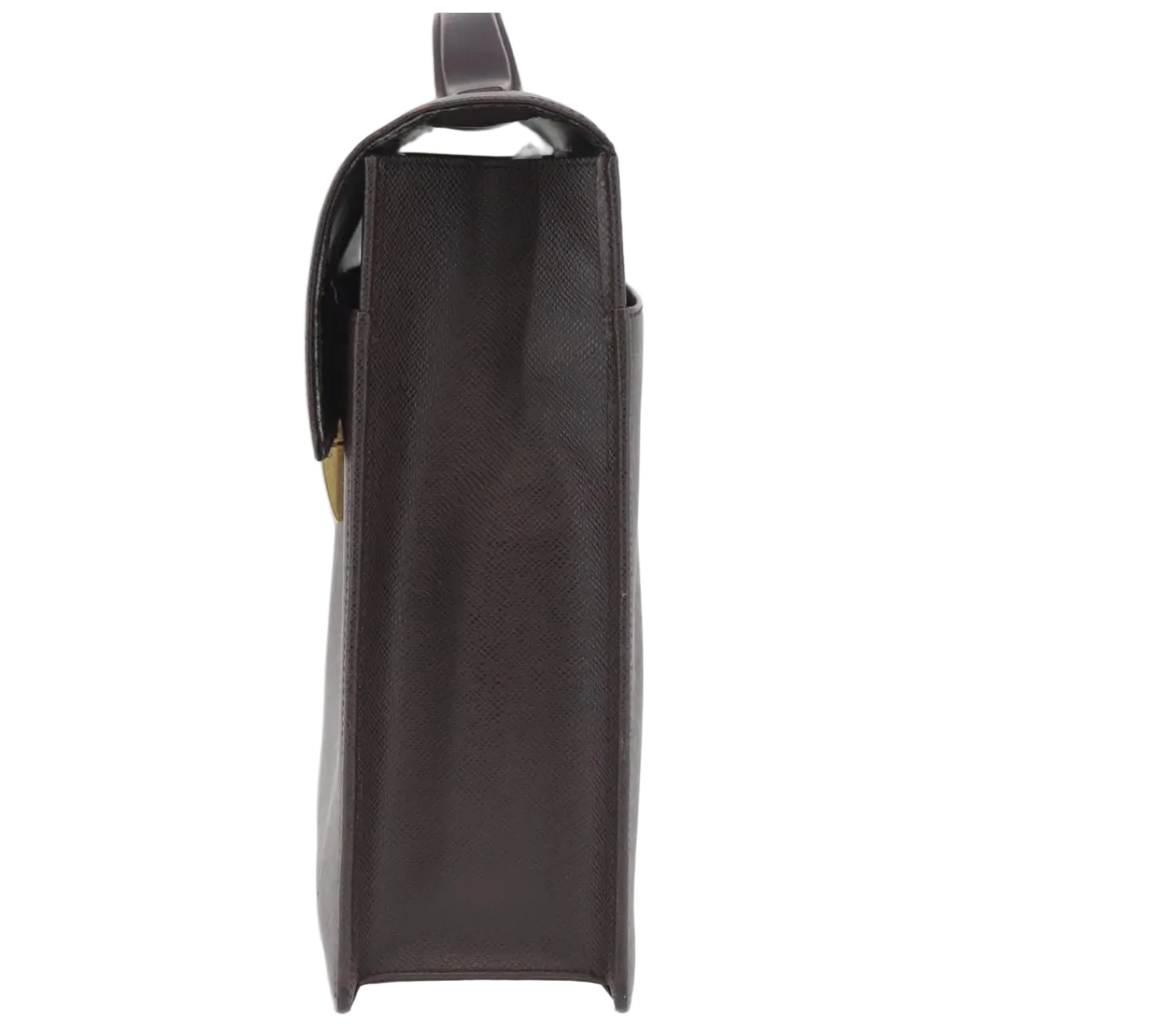 LOUIS VUITTON Taiga Serviette Kazan Business Bag Acajou