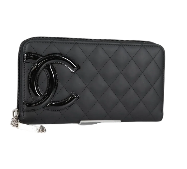 CHANEL Cambon Line Matelasse Portemonnaie