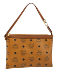 MCM Vicetos Logogram Accessoires-Beutel PVC Leder