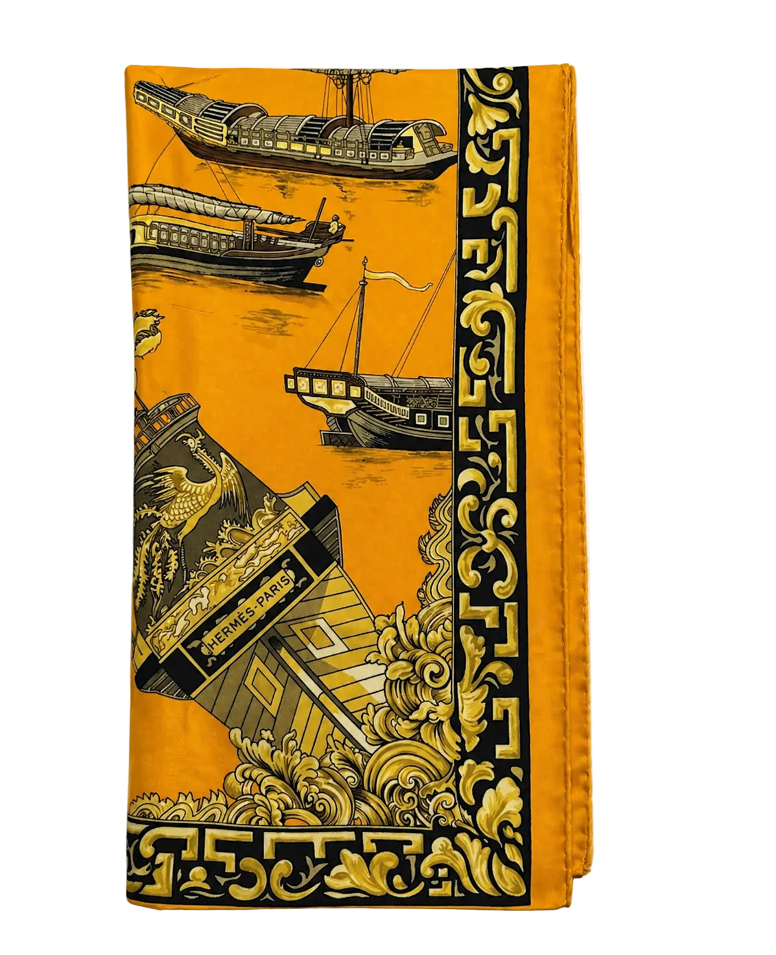 Hermès Jonques et Sampans Schal/Halstuch