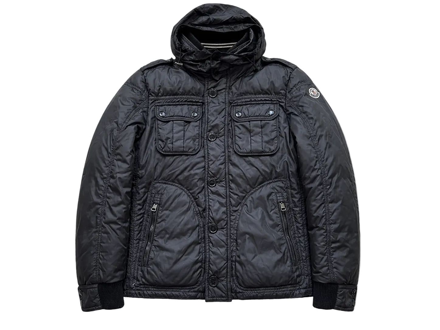 MONCLER BLACK PUFFER JACKET