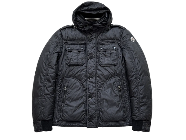 MONCLER BLACK PUFFER JACKET